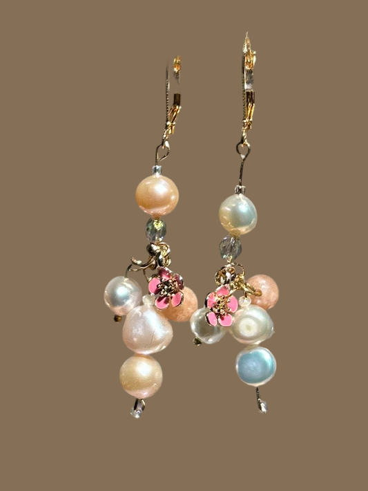 Ensorcell Earrings, 14K Gold Plated