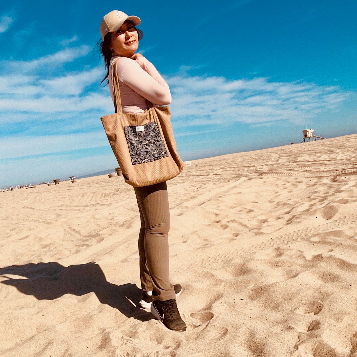 The HB Corduroy Tote