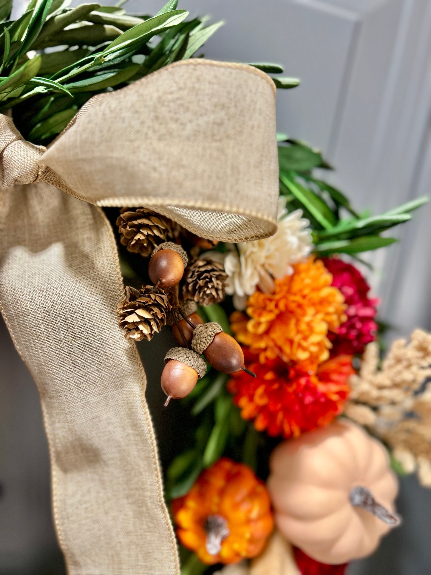 Hand Crafted Autumn Wreath
