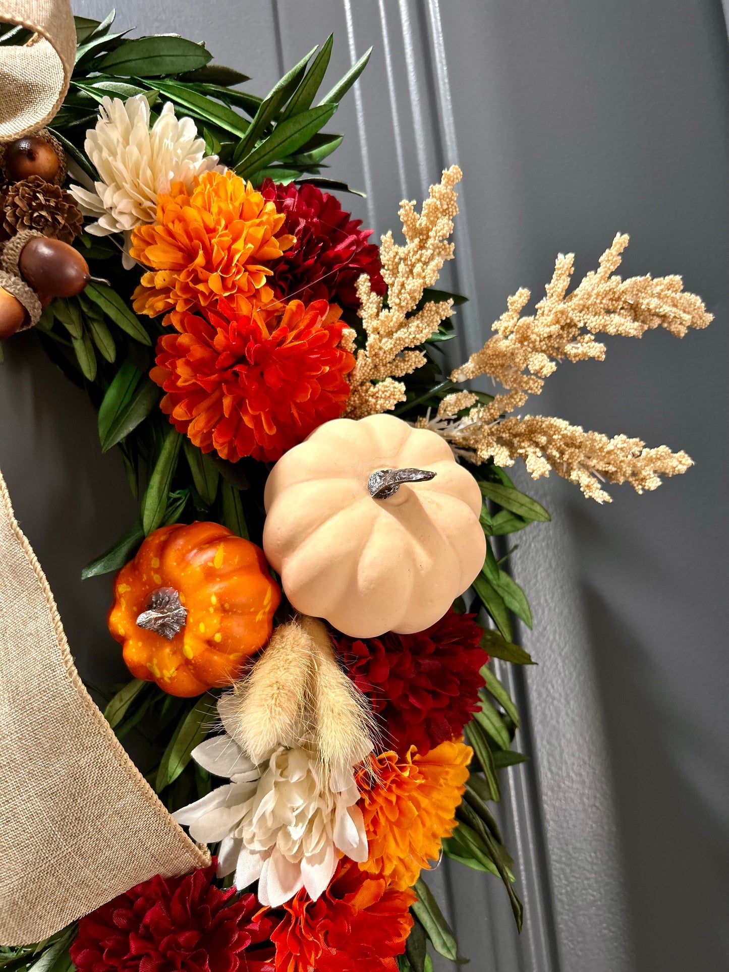 Hand Crafted Autumn Wreath